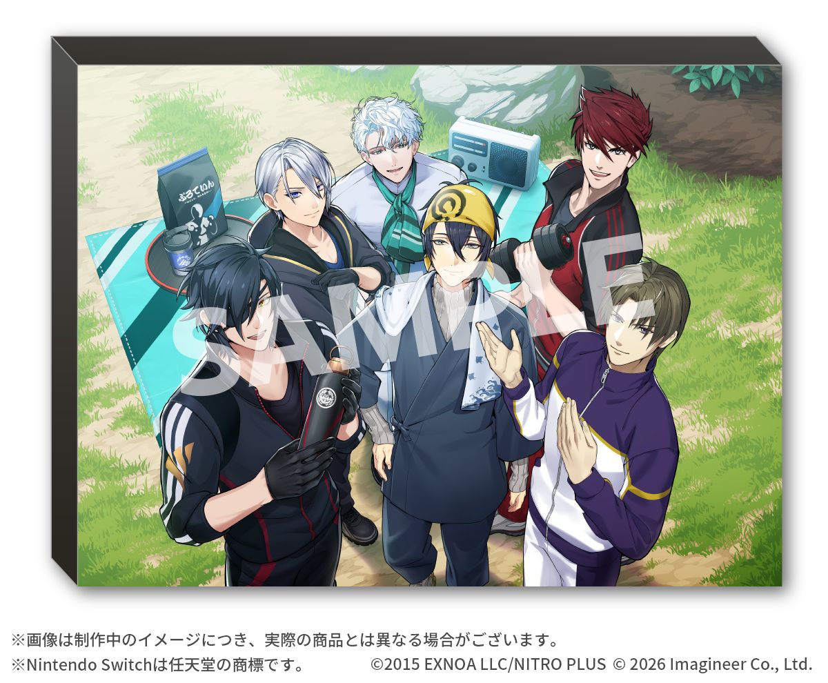 六振りの刀剣男士による新規ビジュアルを採用した特製BOX