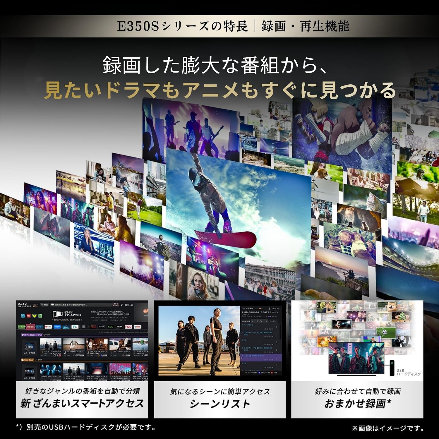 「REGZA 65インチ 有機EL 65X8900N スマートテレビ Dolby Atmos対応 2024年モデル」