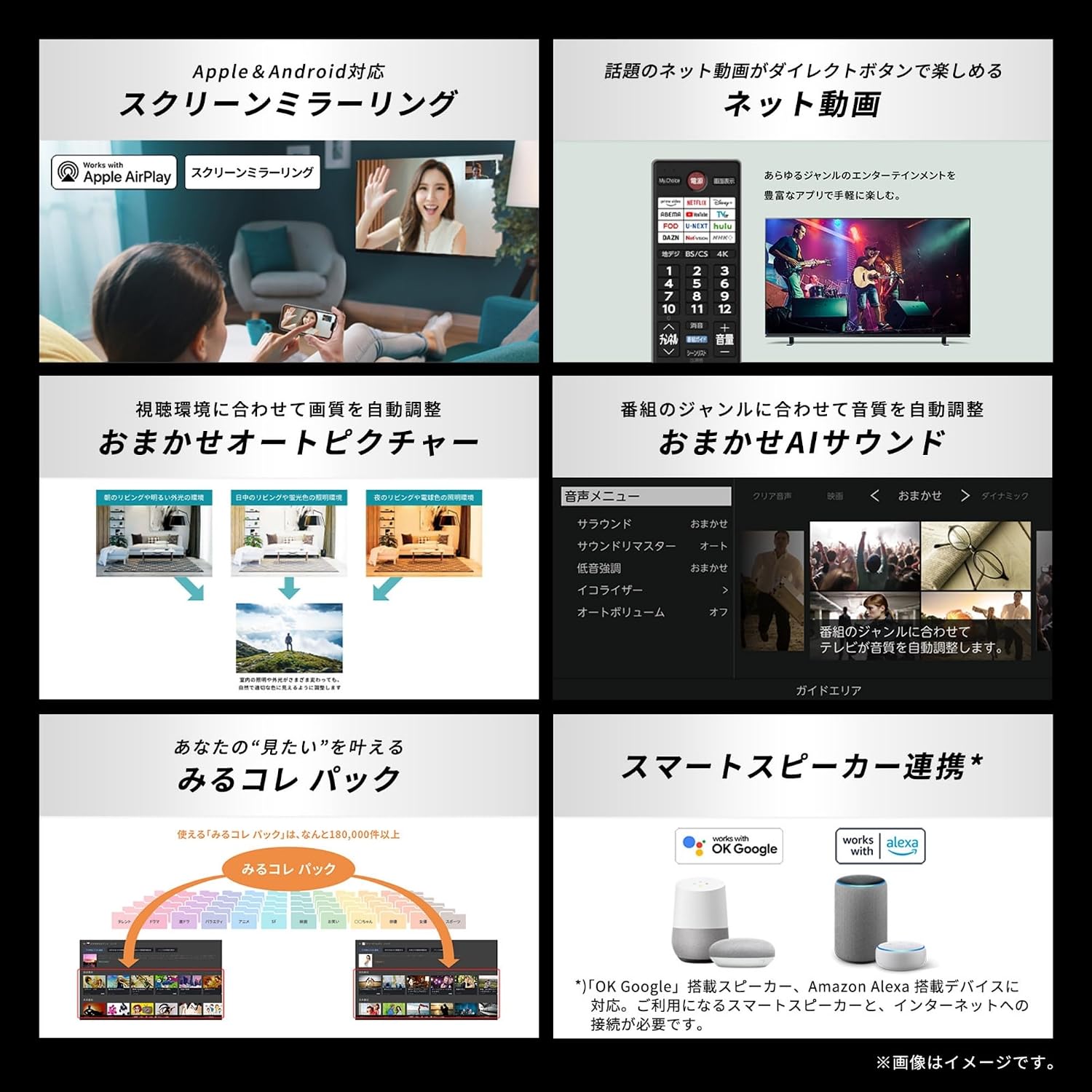 「REGZA 65インチ 有機EL 65X8900N スマートテレビ Dolby Atmos対応 2024年モデル」