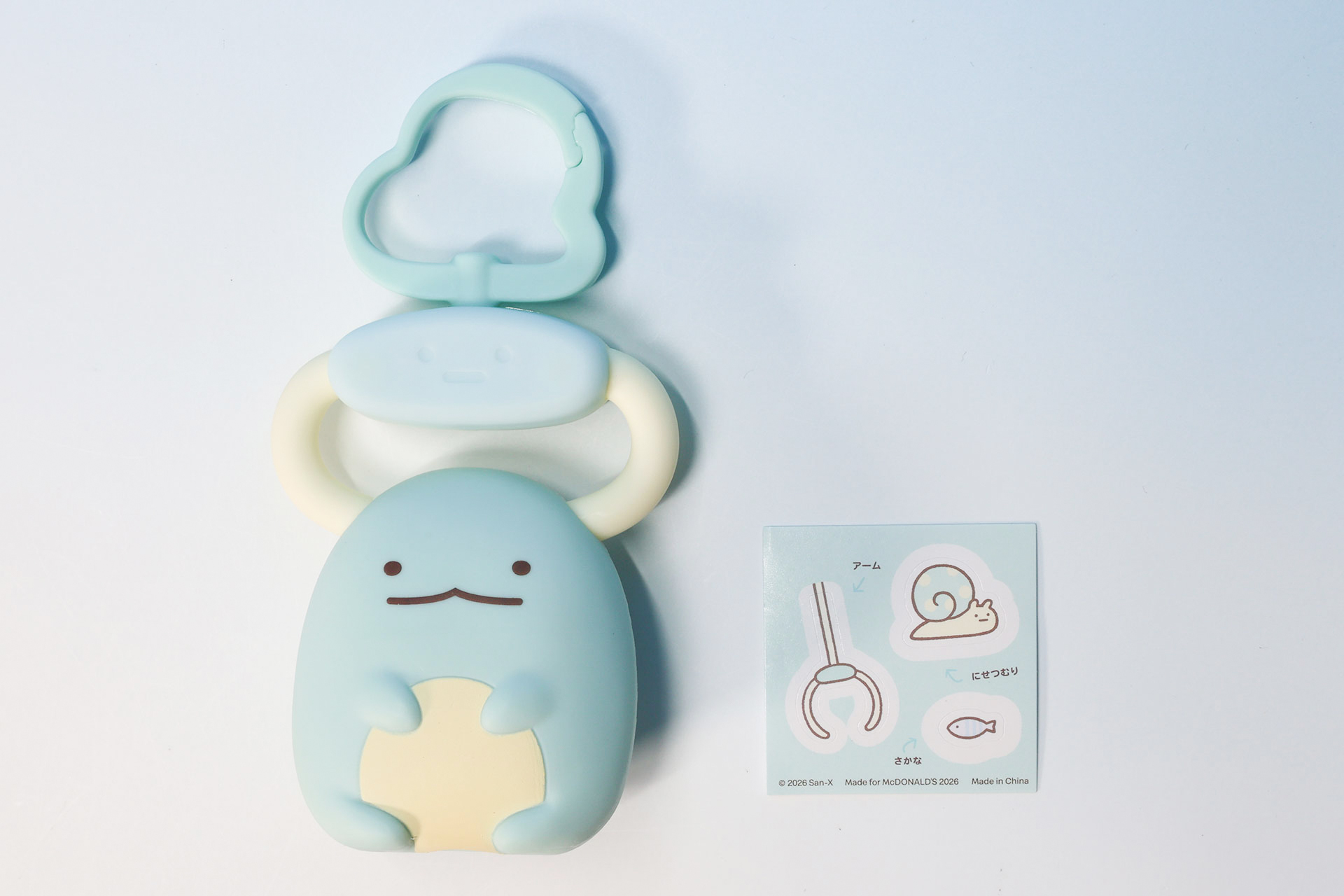 こちらが「とかげ」の同梱物だ