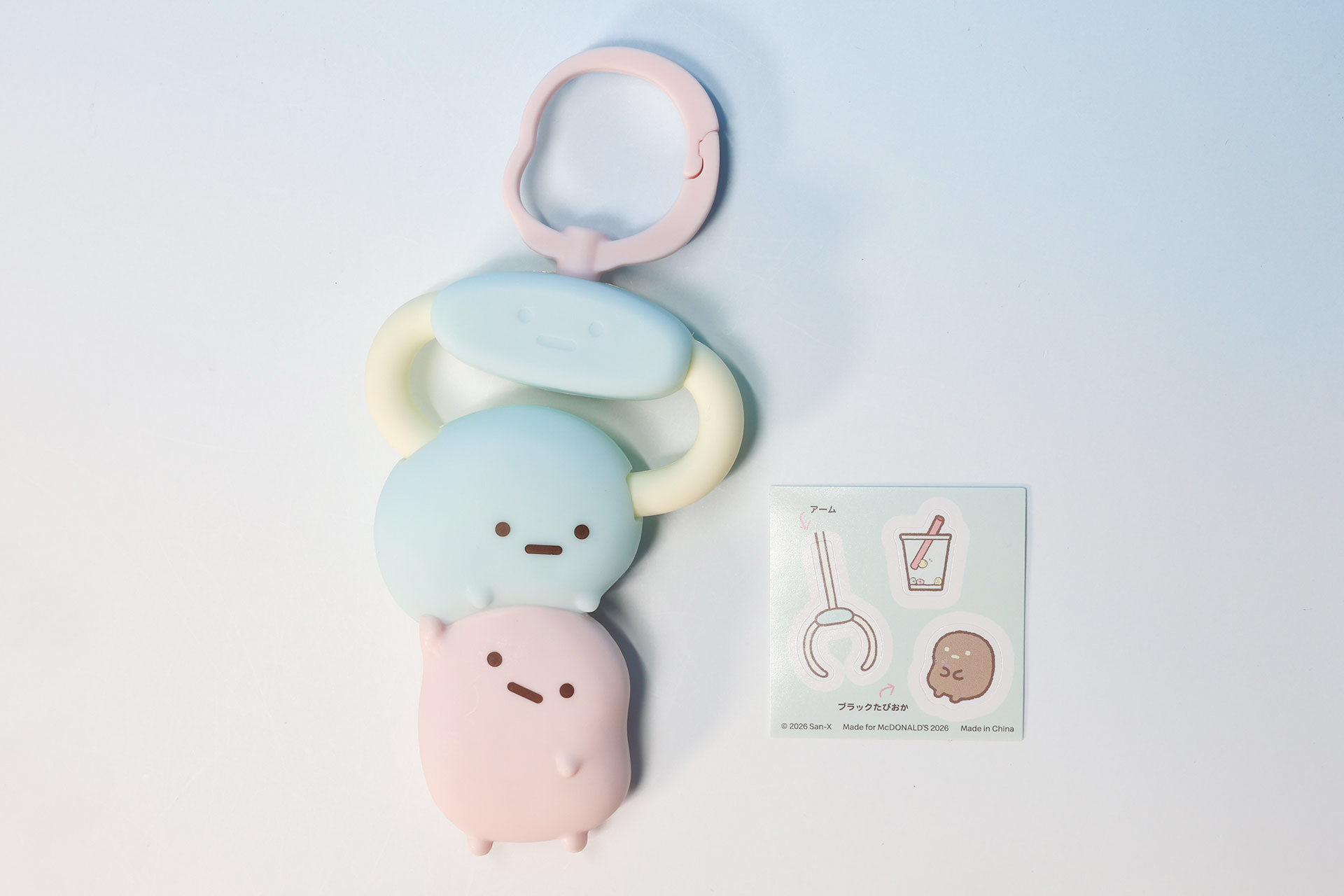 こちらが「たぴおか」の同梱物だ