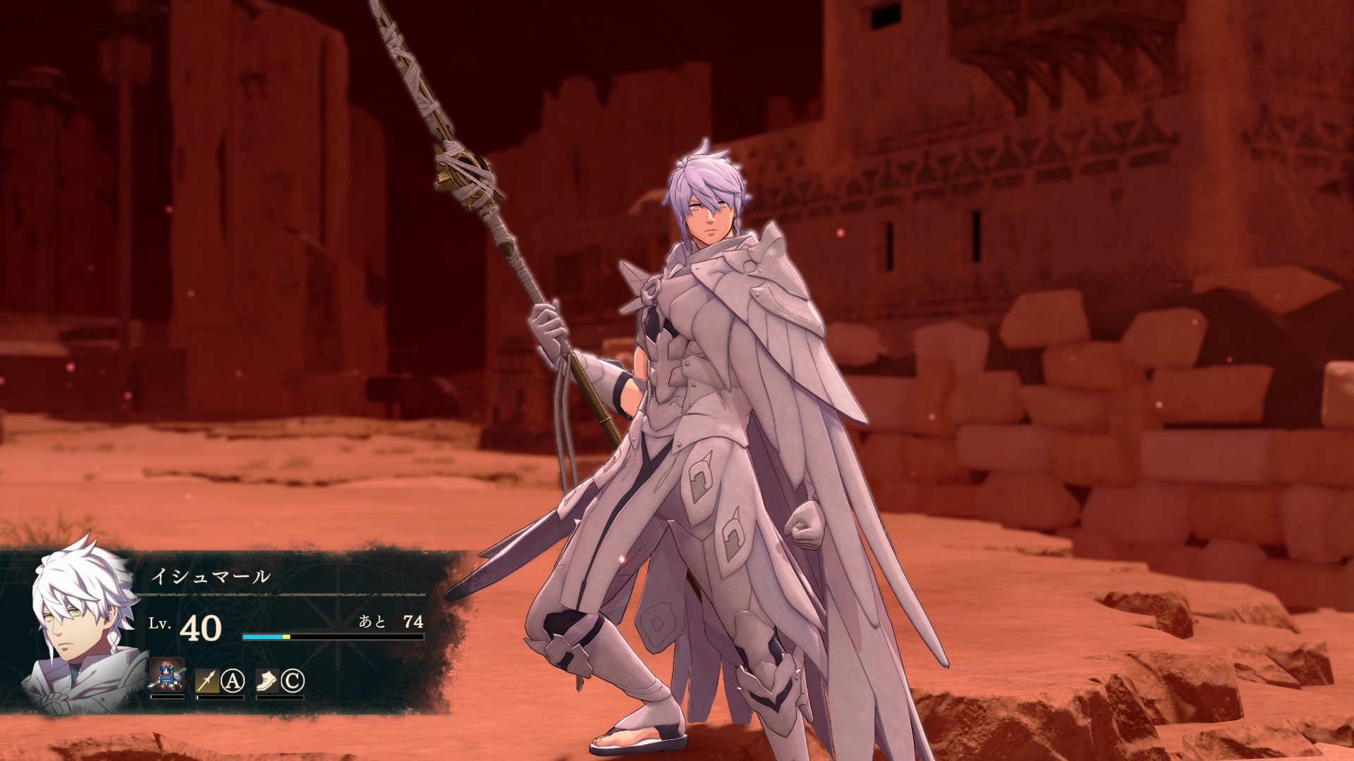 プレーヤーの分身となるイシュマール。キャラクターメイクで自分好みの姿で戦場に降り立つことが可能だ