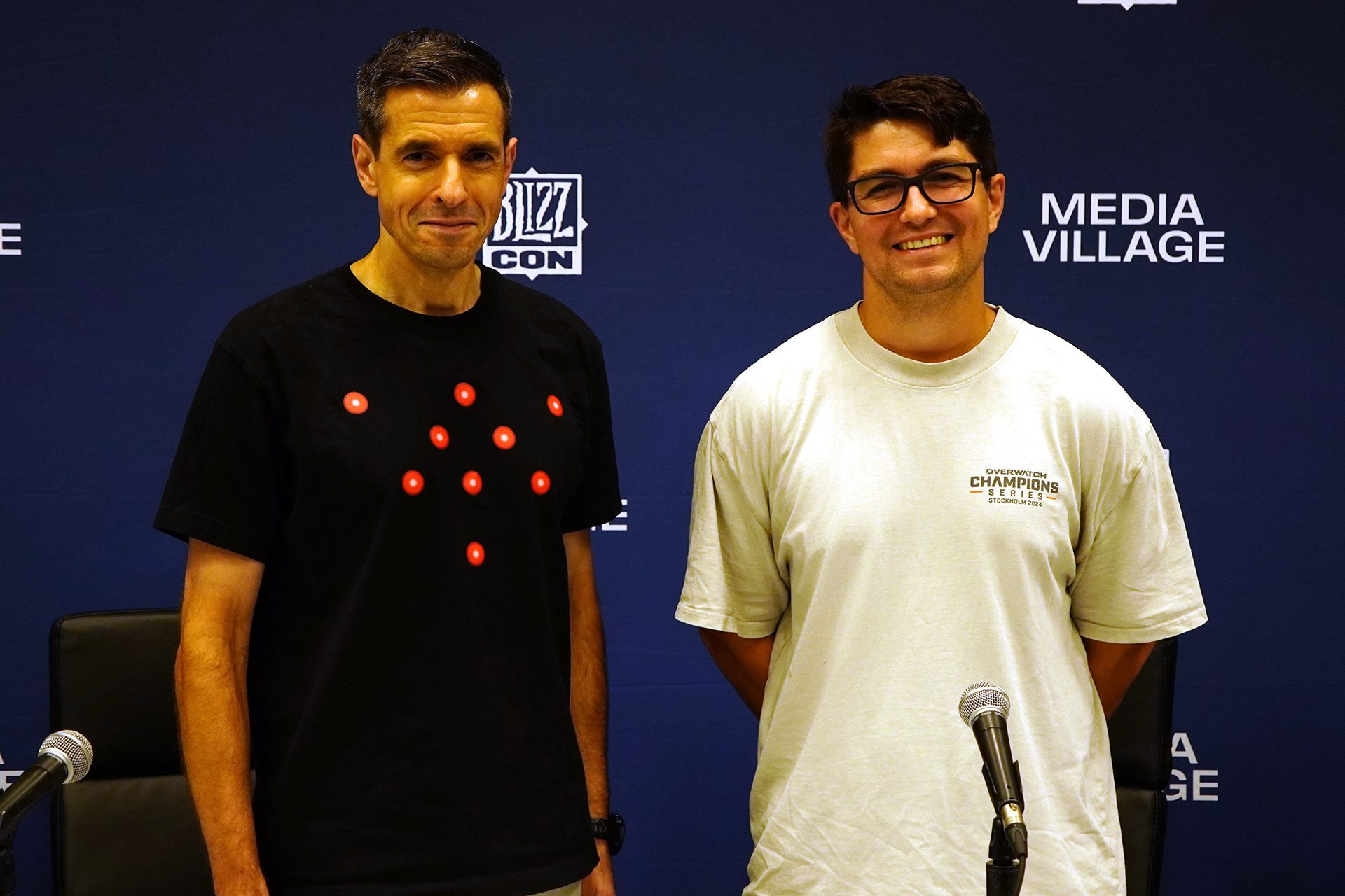 エクゼクティブ・プロデューサーのBen Bell氏（左）とアソシエイト・ゲーム・ディレクターのAlec Dawson氏（右）