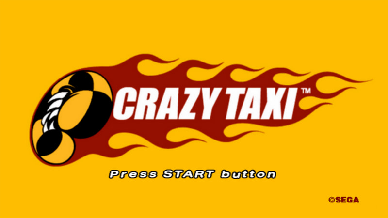 クレイジータクシー(画像はXbox360版をXbox Series Xでキャプチャーしたもの)