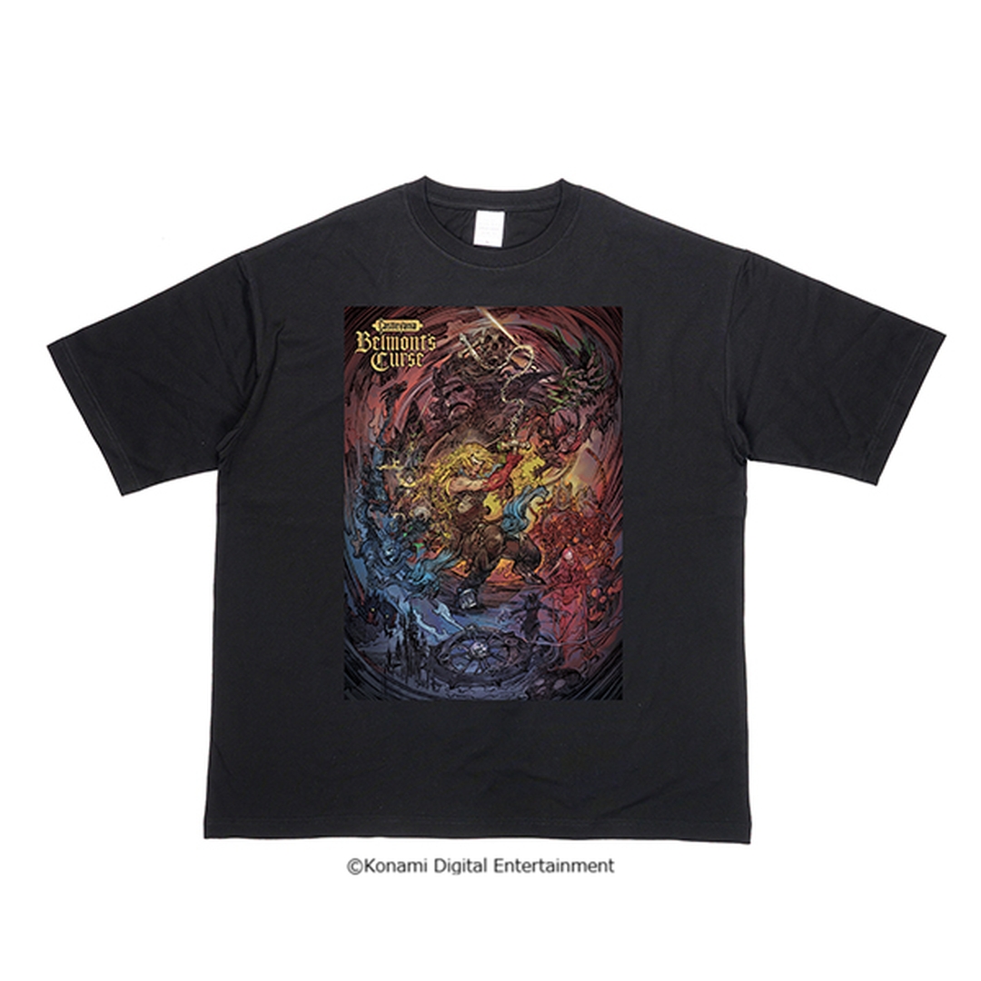 「KONAMI OFFICIAL TEE Castlevania: Belmont's Curse A　(M・L・XL) 」5,500円（税込）
