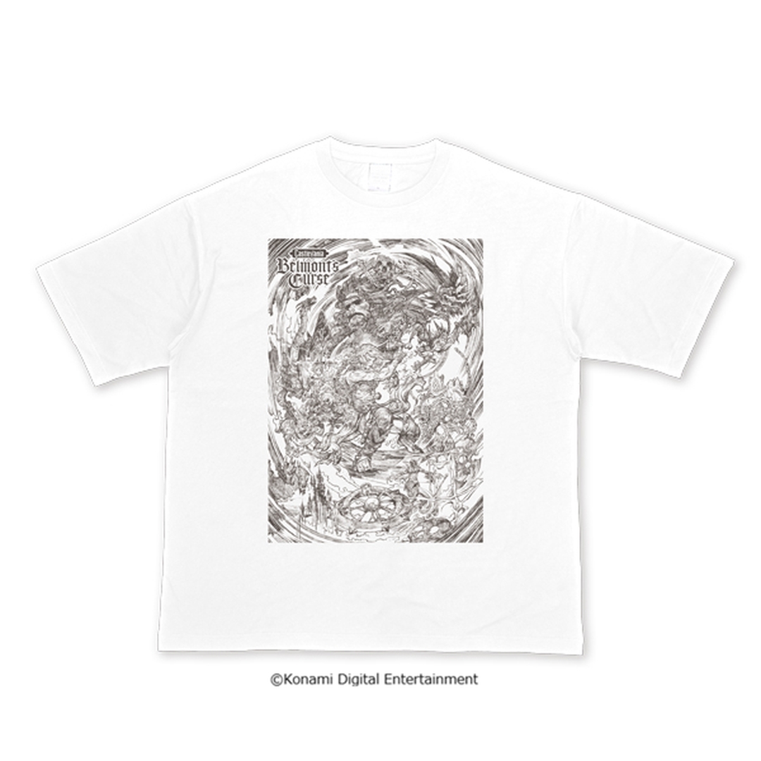 「KONAMI OFFICIAL TEE Castlevania: Belmont's Curse B　(M・L・XL)」5,500円（税込）