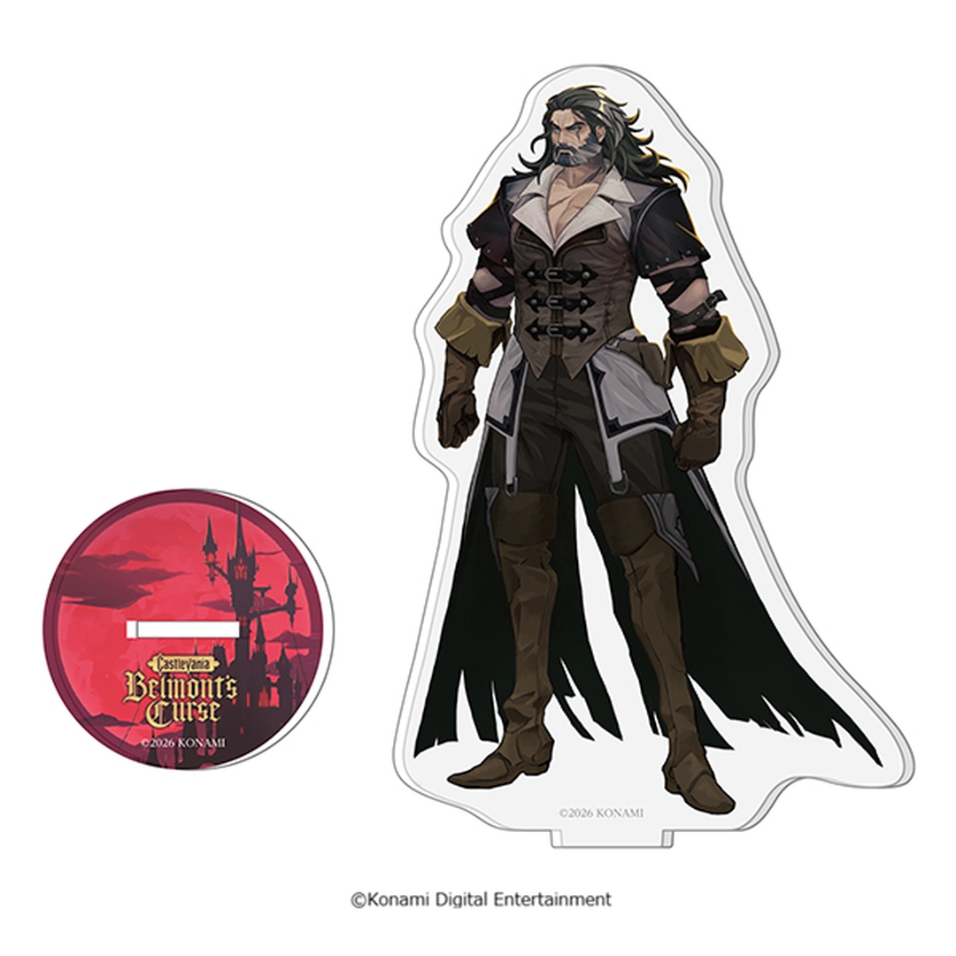 「Castlevania: Belmont's Curse アクリルスタンド Trevor Belmont」1,760円（税込）