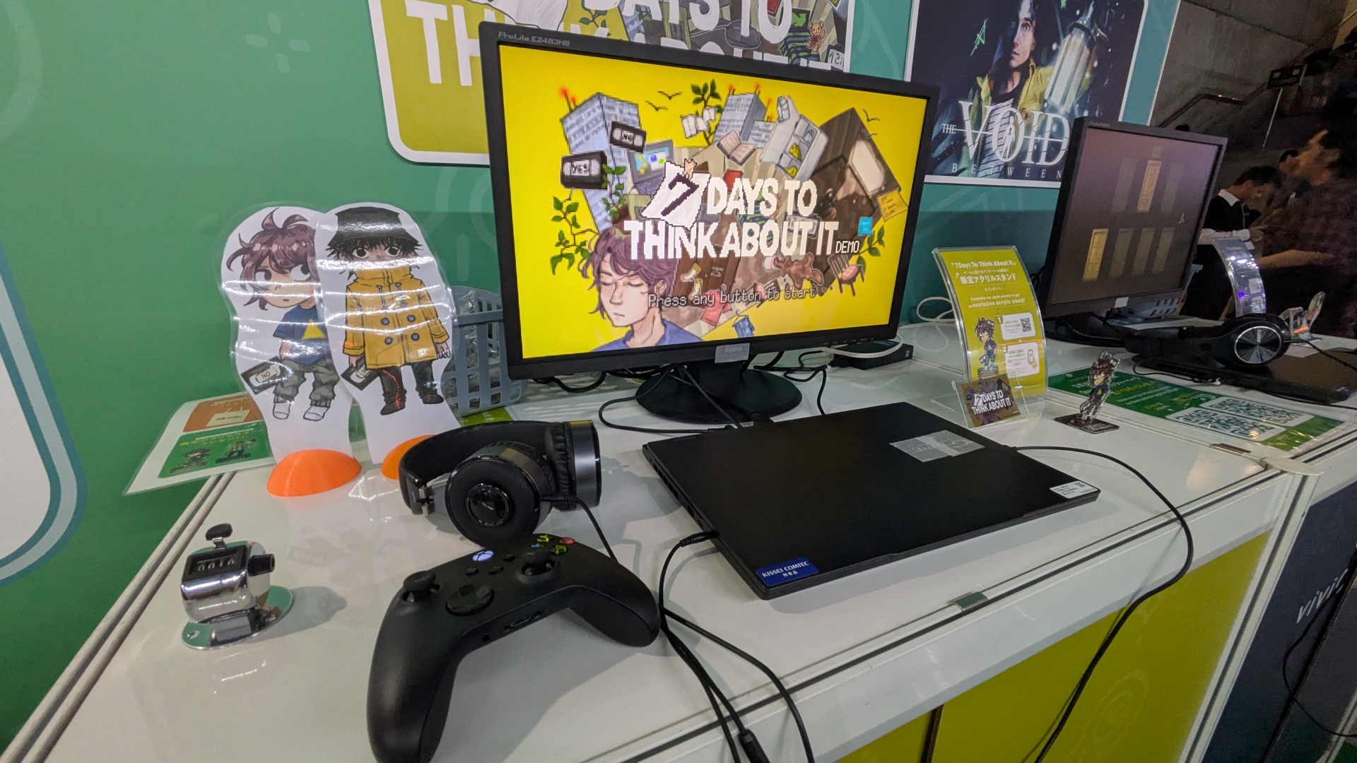 「viviON Lab」では「7 Days To Think About It」、「The Void Between」がプレイ可能。アクリルスタンドなどがプレゼントされる