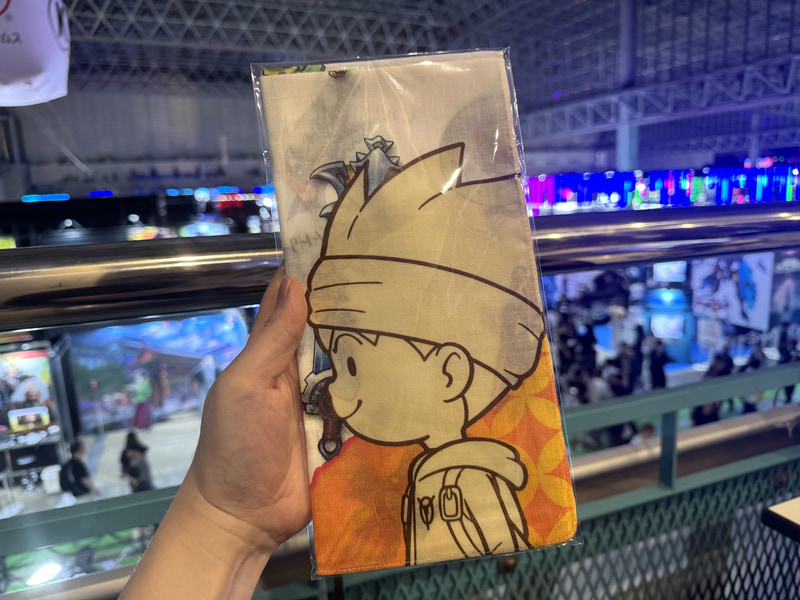「TGS2026」で試遊すると、ノベルティとしてオリジナルバンダナがもらえる！ ぜひゲットしていただきたい