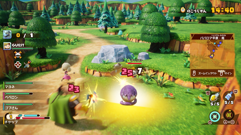 今回はPS5版での試遊。グラフィックスが飛躍的に向上しており、快適にプレイできた