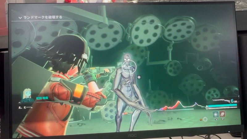 ボス敵の動きに特別な変化があるわけではないようだ