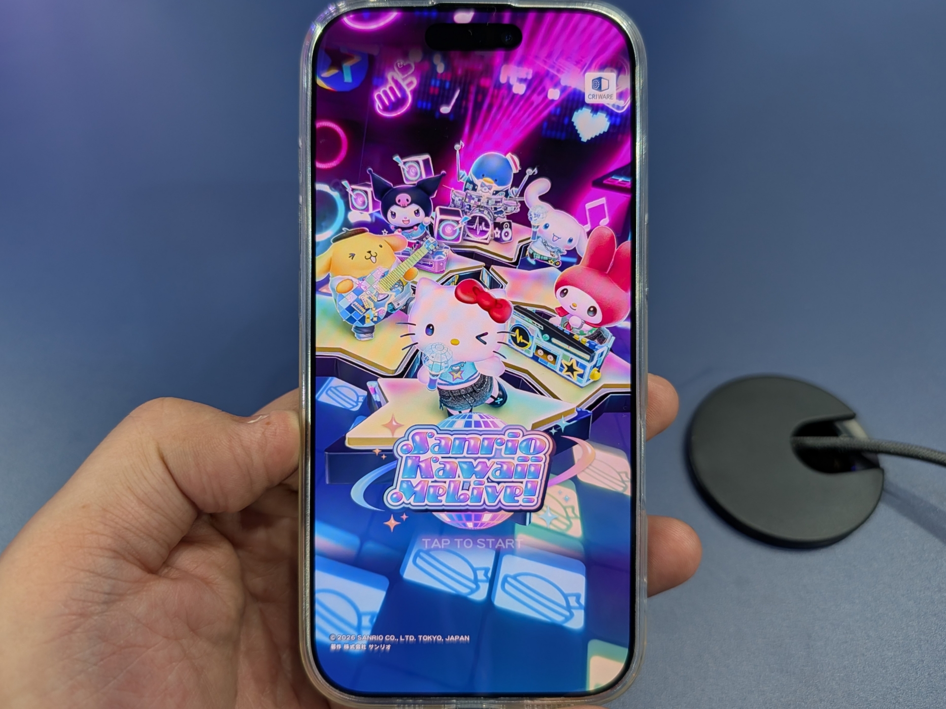 カジュアルなリズムゲーム「Sanrio Kawaii Me Live!」