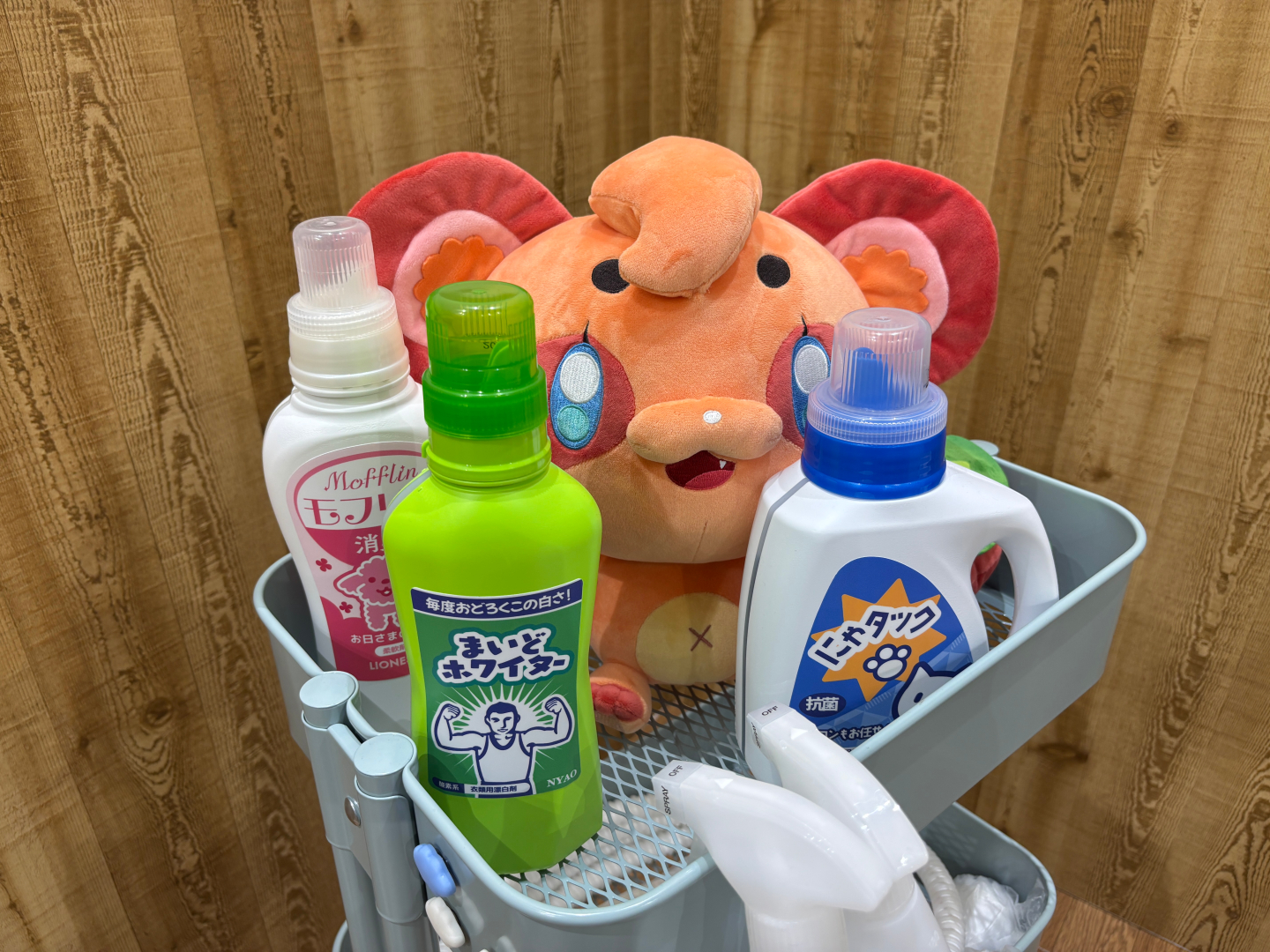 クモリンたちも紛れ込んでいる
