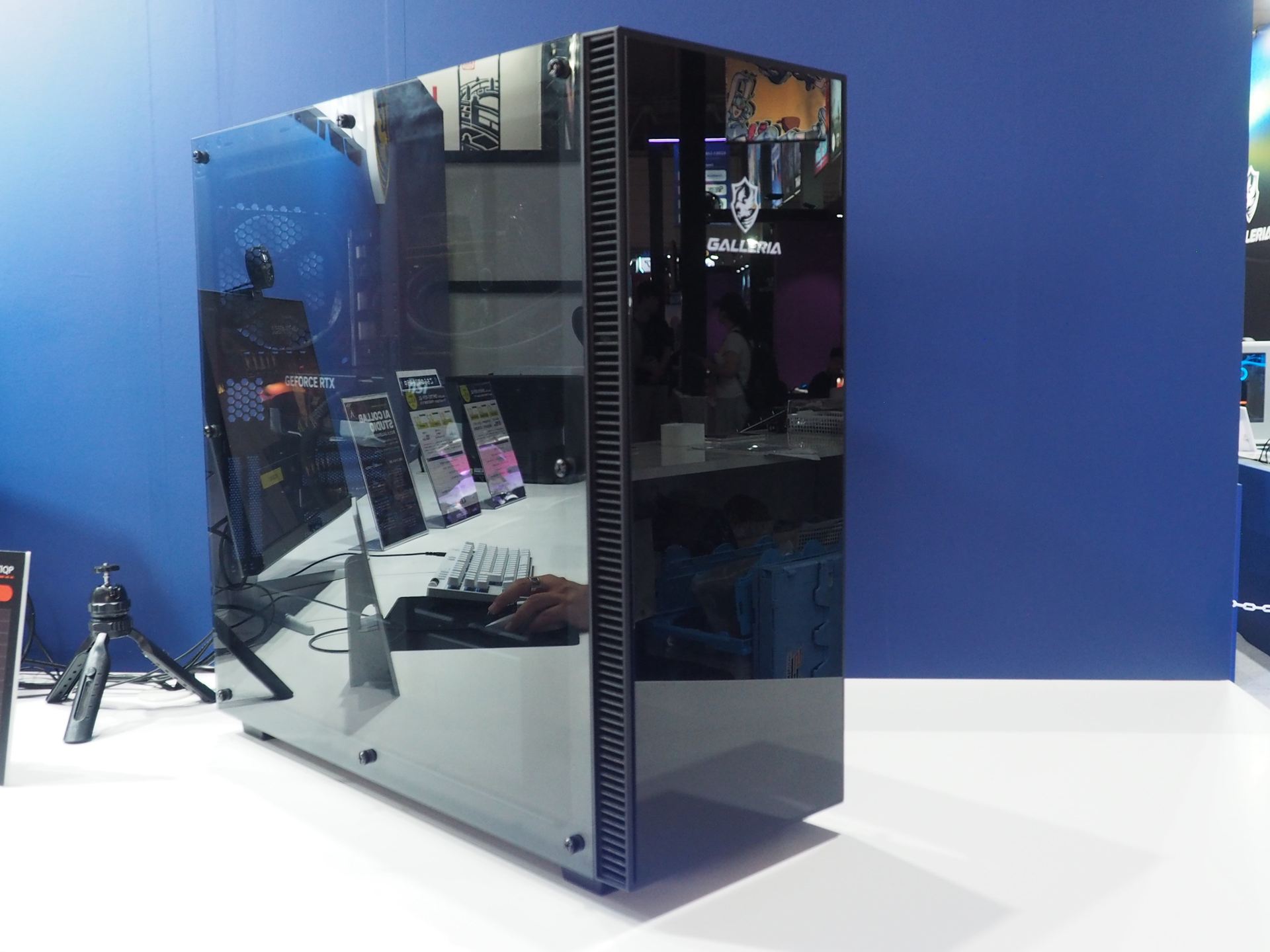 「AI COLLAB STUDIO」が動作していたハイエンドモデル「GALLERIA SMTRE-R59-GL Threadripper 9980X搭載モデル」