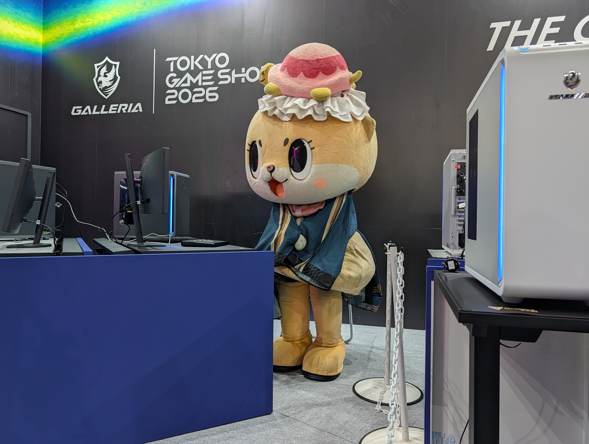 顔では笑っているが、めちゃくちゃ落ち込んでいる仕草を見せていたちぃたん☆