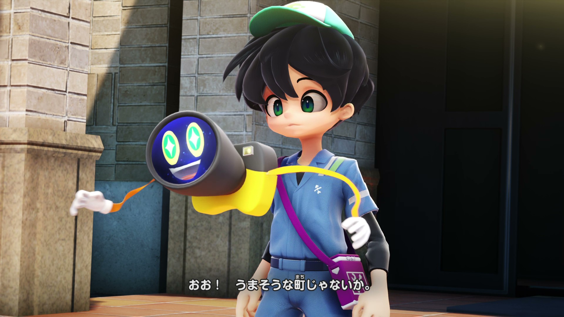 左がキャメロン。右が主人公のテン