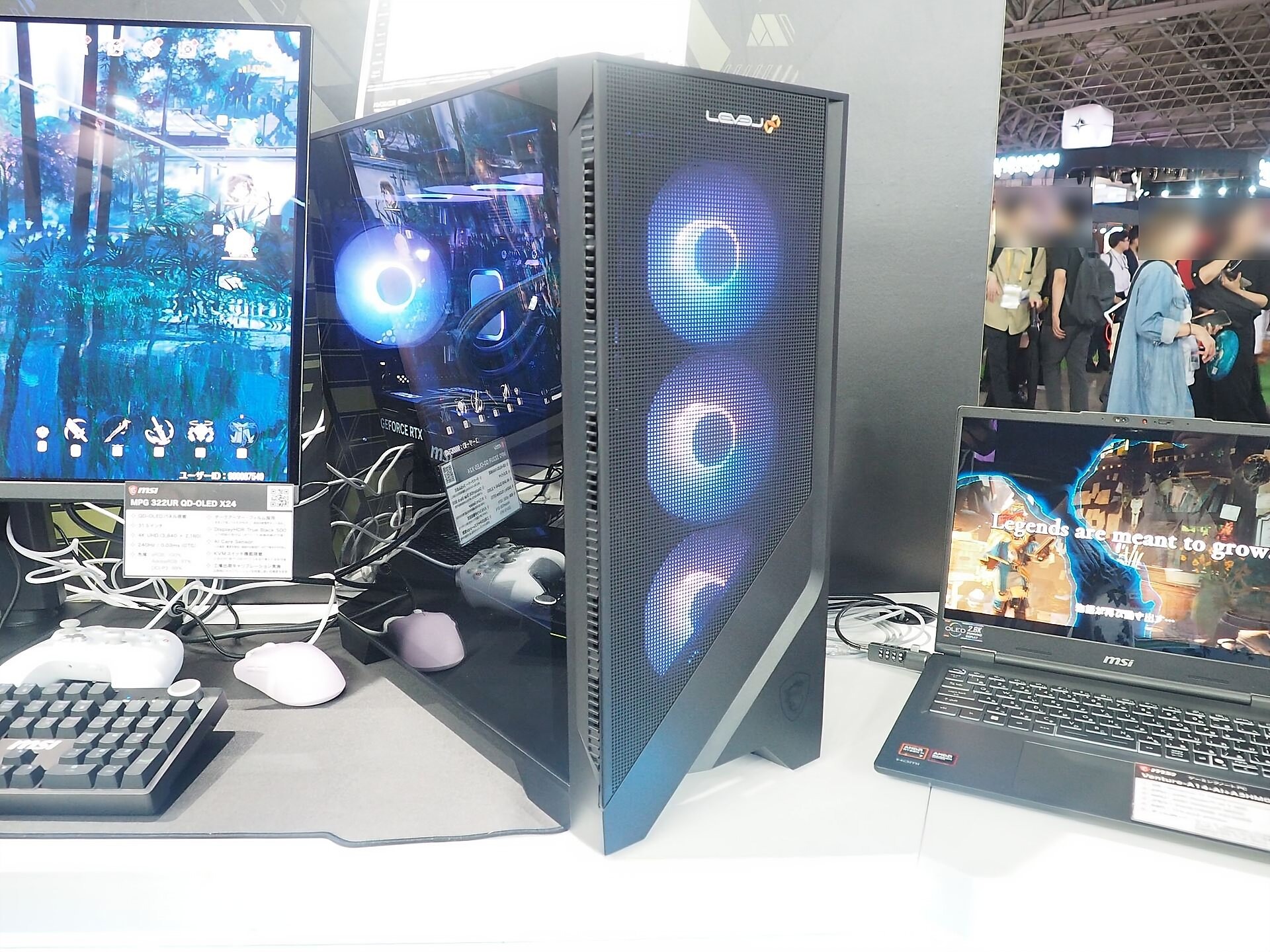MSI製パーツを採用したパソコン工房のゲーミングデスクトップPC「LEVEL∞」