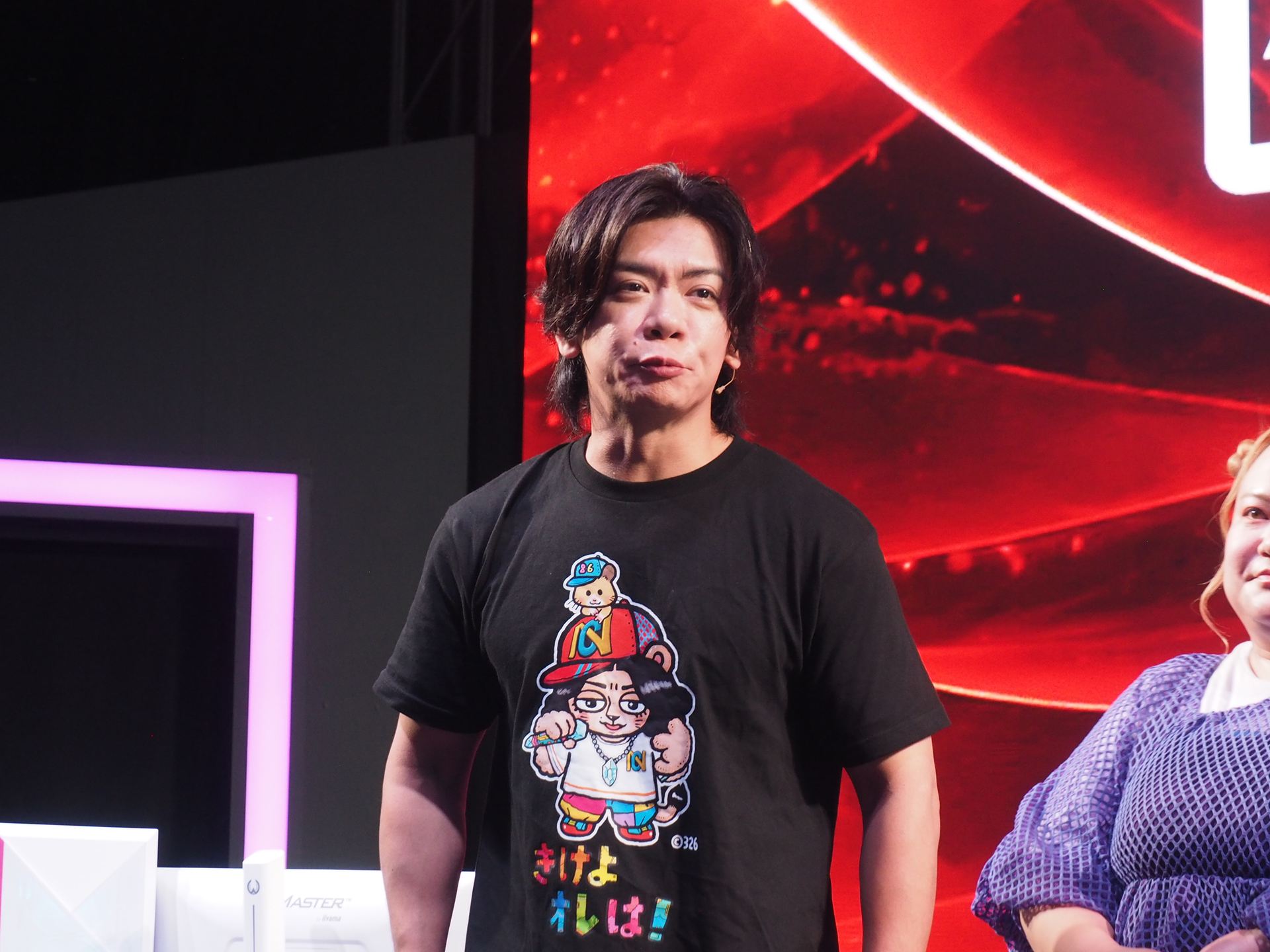 最後に野田クリスタルさんが「マウスコンピューターさん、これからもズブズブでお願いします」と挨拶した