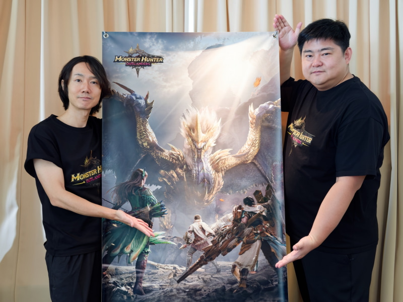 左：CAPCOMプロデューサー・関野亮央氏　右：TiMi Studio Group プロデューサー・黄冬氏