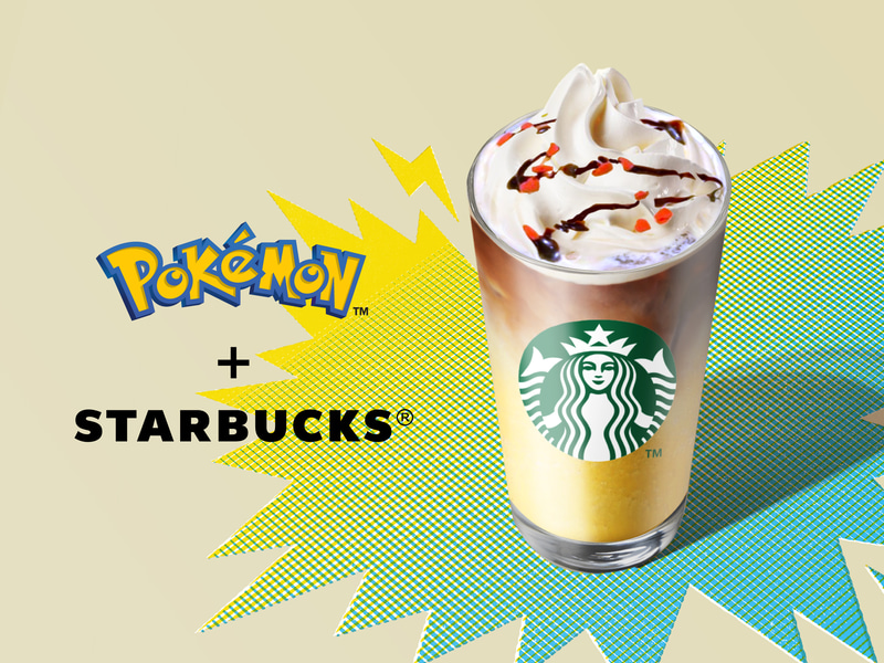 ピカチュウをモチーフにした『ピカチュウ ハニークリーム ラテ』