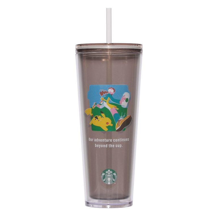『Pokémon + STARBUCKS コールドカップタンブラー 710ml コーヒーコネクション/コーヒーアドベンチャー』 各4,000円