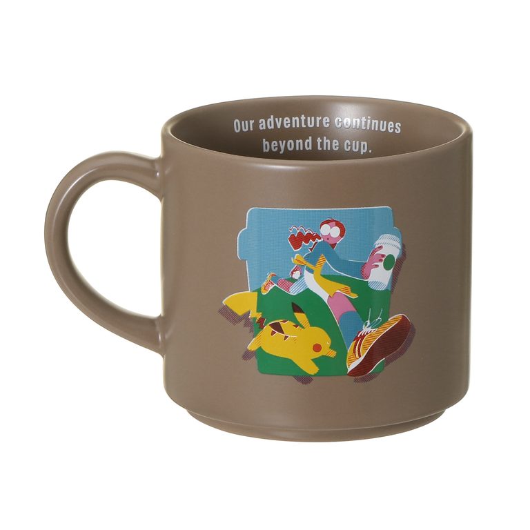 『Pokémon + STARBUCKS 2WAYスタッキングマグ 355ml コーヒーコネクション/コーヒーアドベンチャー』 各3,800円