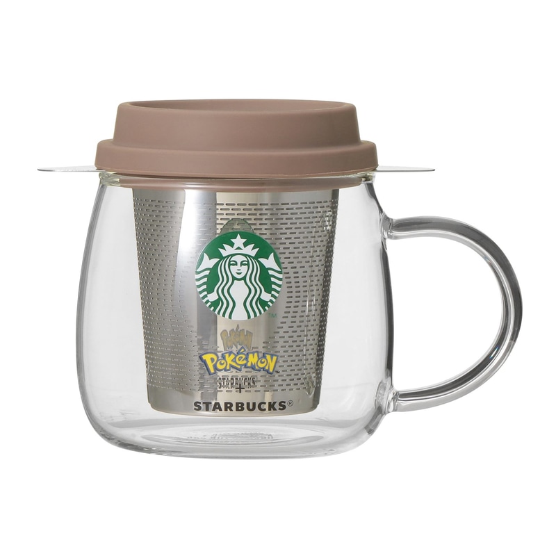 『Pokémon + STARBUCKS SSストレーナー付き耐熱グラスマグ コーヒーアドベンチャー 296ml』 4,400円