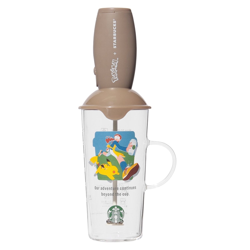 『Pokémon + STARBUCKSミルクフォーマー＆カップ コーヒーアドベンチャー』 4,400円