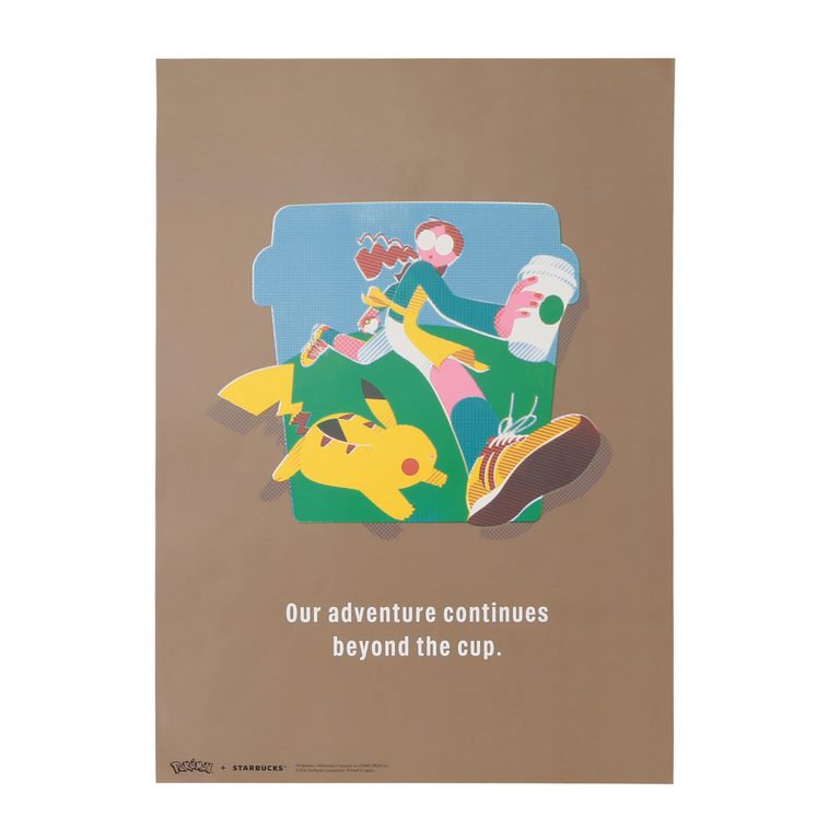 『Pokémon + STARBUCKS カップシェイプ PVCポーチ ピカチュウ/フシギダネ/ヒトカゲ/ゼニガメ/イーブイ』 各2,200円