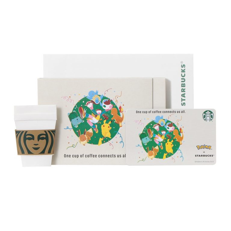 『Pokémon + STARBUCKS スターバックス カード ギフト コーヒーコネクション』 2,700円