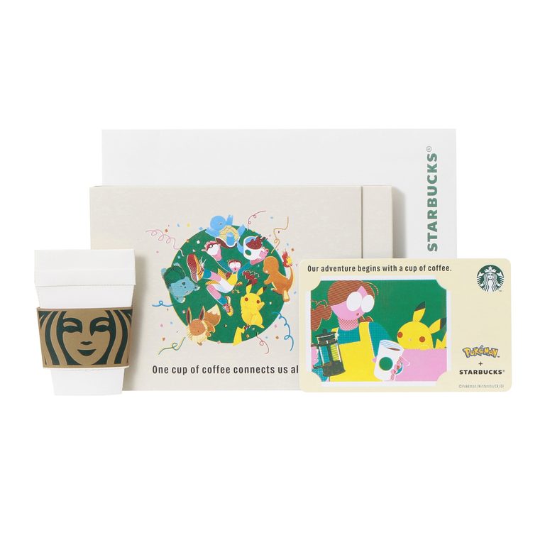『Pokémon + STARBUCKS スターバックス カード ギフト ピカチュウ』 2,700円