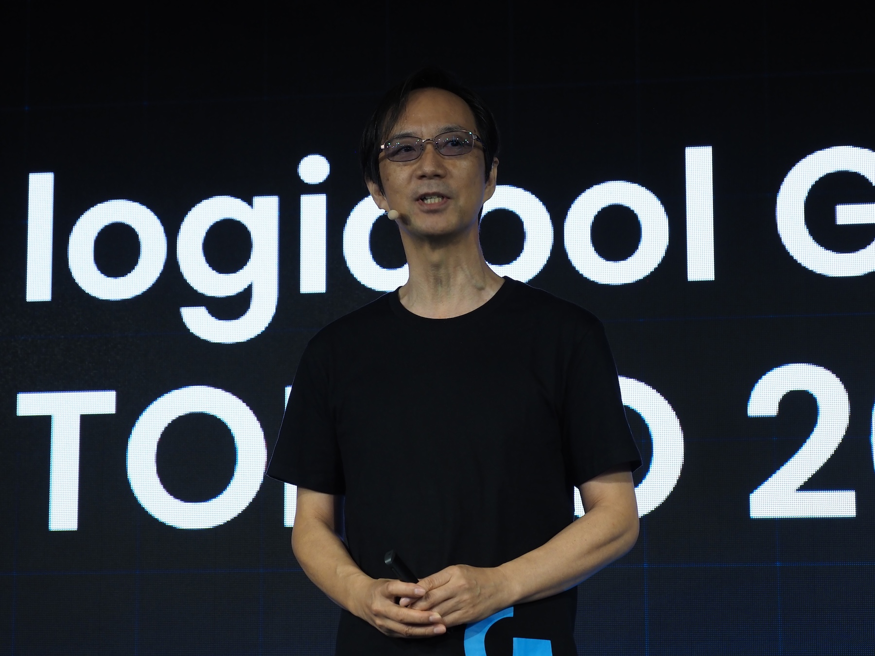 ロジクール代表取締役社長の笠原氏は、本イベントを“ロジクールのTGS”とし、意気込みを語った