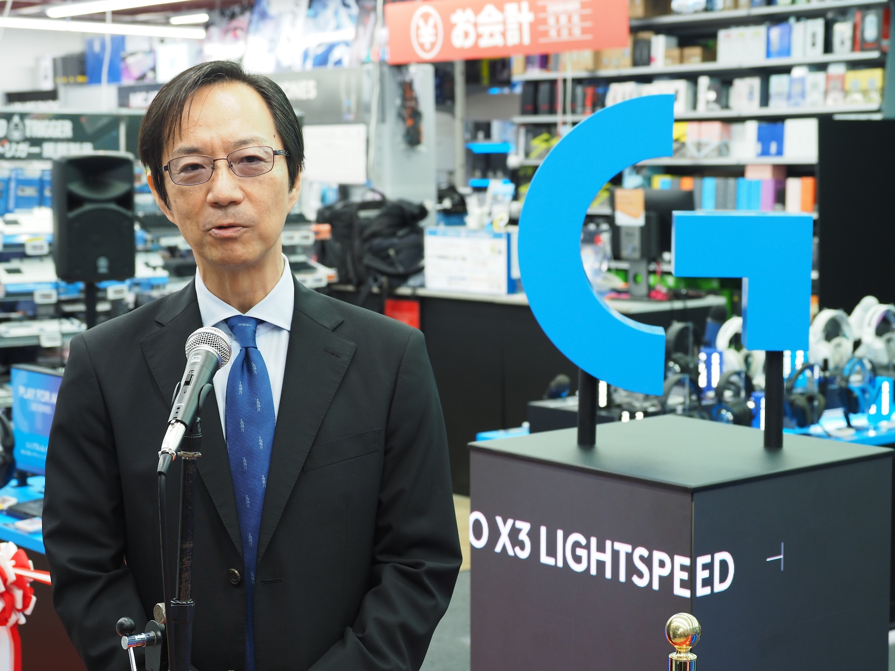 ロジクール代表取締役社長の笠原健司氏