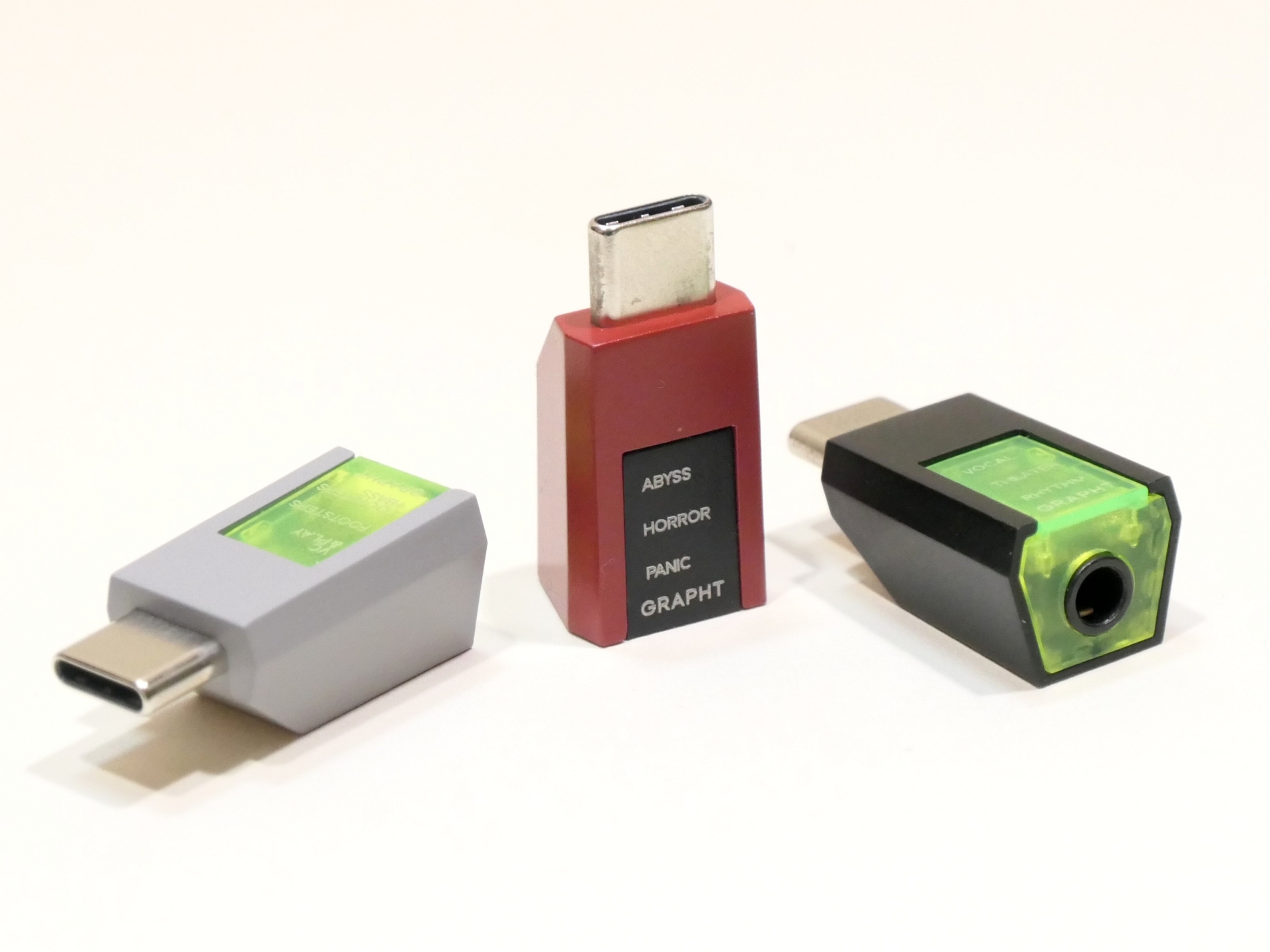 GRAPHTのUSB DAC「THE STANDARD - MINI DAC for Gaming」、「THE SHOOTER - MINI DAC」、「THE SPECIAL - MINI DAC Horror Edition」が3製品同時発売