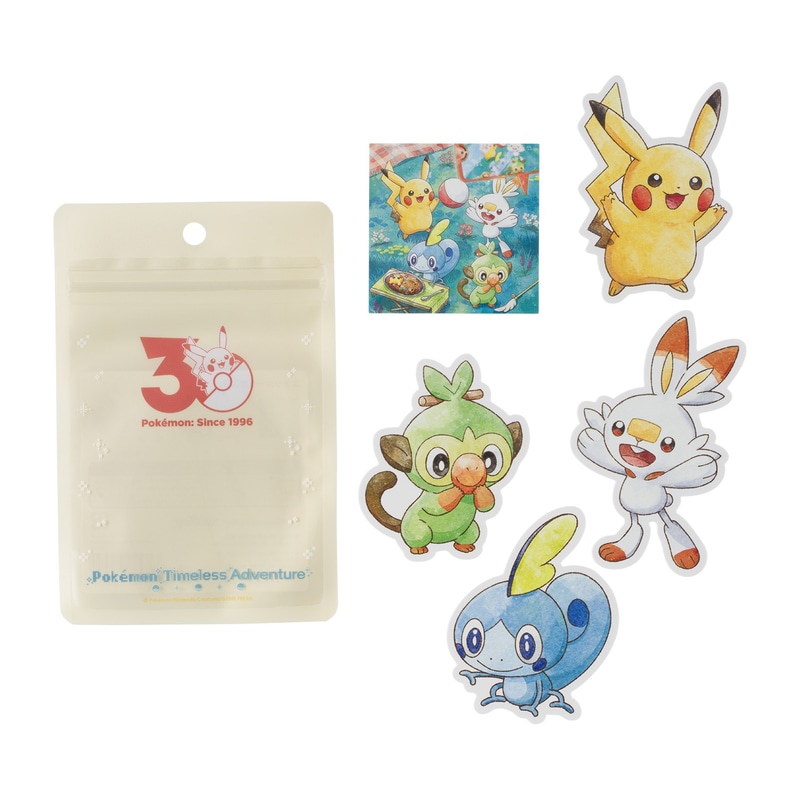 ステッカーセット Pokémon Timeless Adventure ガラル 770円