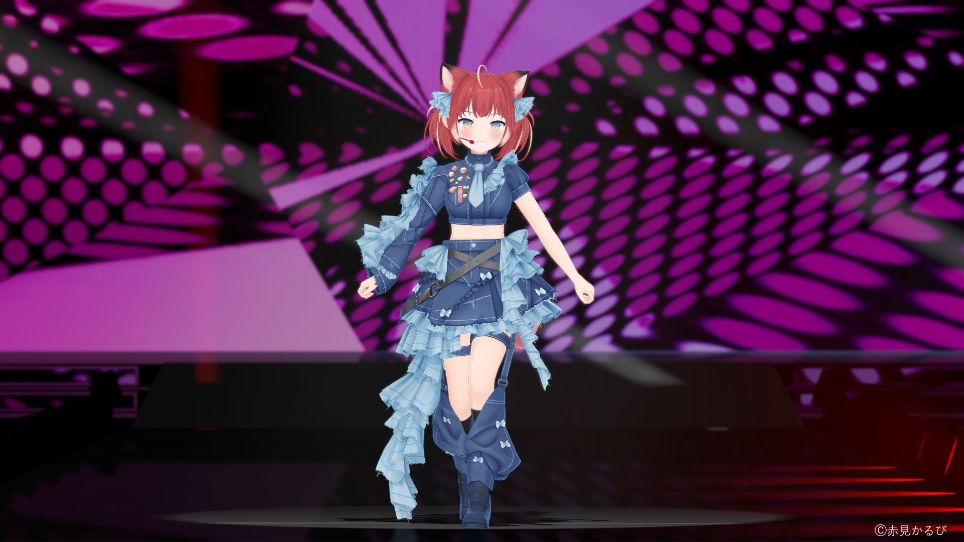 全出演者がそれぞれランウェイを進み、衣装をお披露目。ファンサがあまりに眩しい