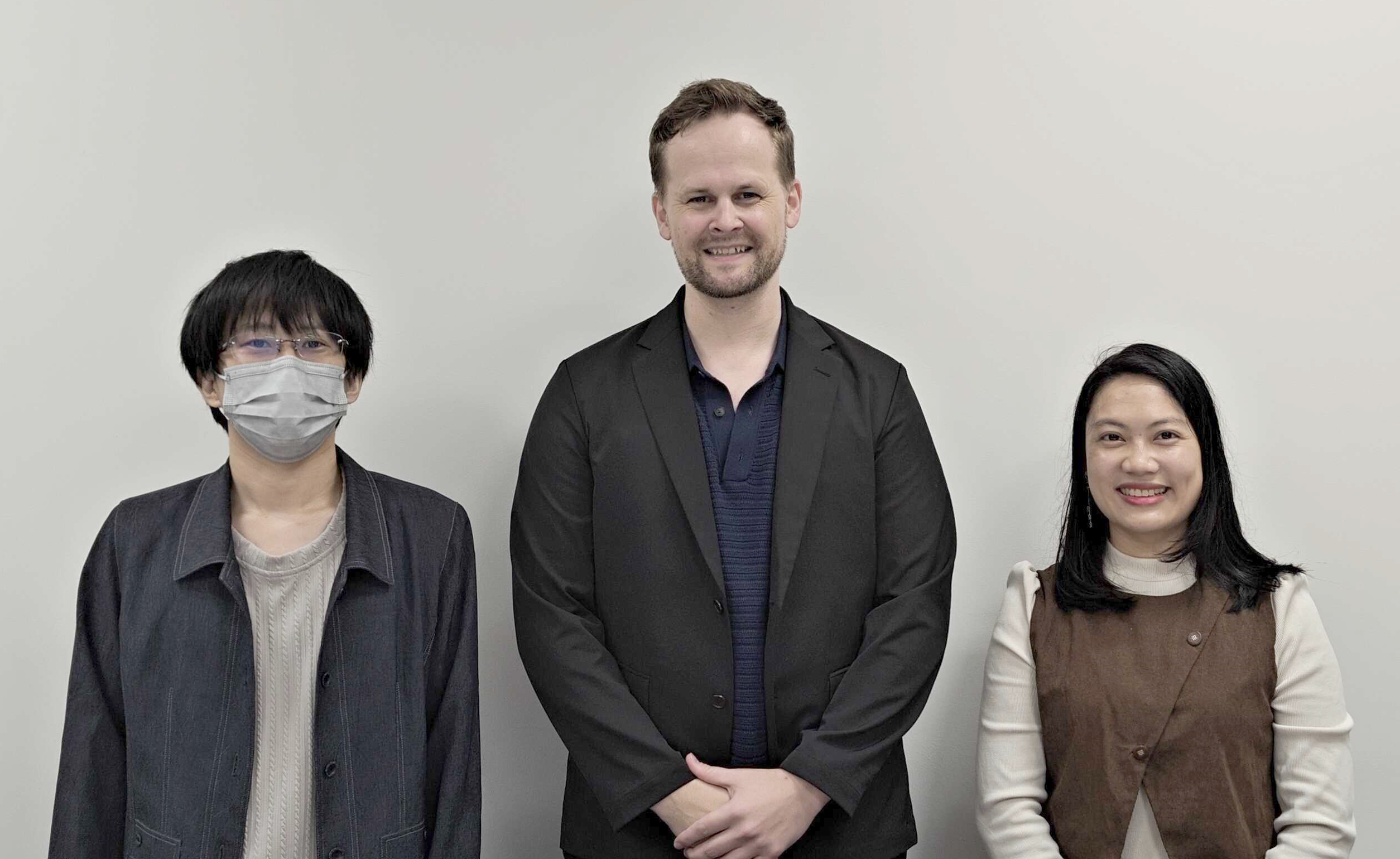 左からナナイロエンタープライズ ディレクターの鈴木氏、DANGEN Entertainment プロデューサーのネイト氏、GIANTY プロジェクトマネージャーのDung氏