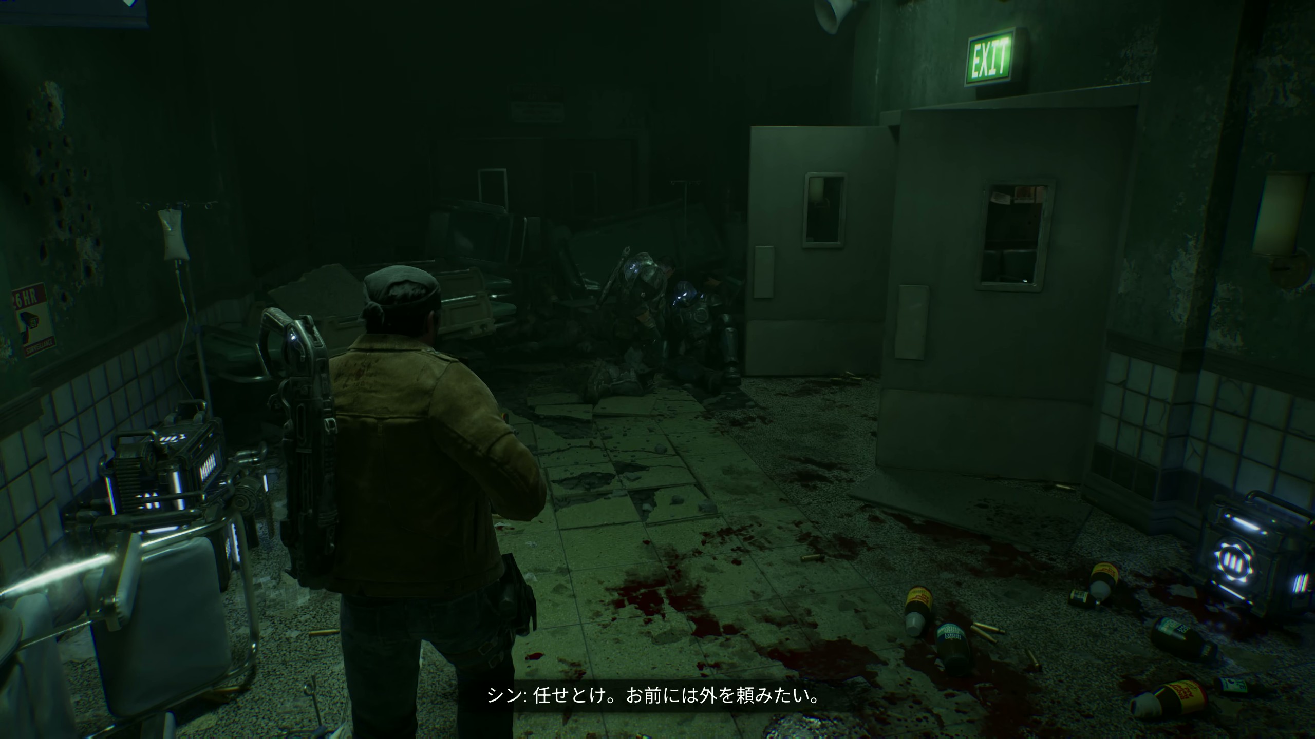 目を背けたくなるような凄惨な光景。多くのシリーズ作品をプレイしてきたが、一目見て気分が悪くなったのは本作が初だった