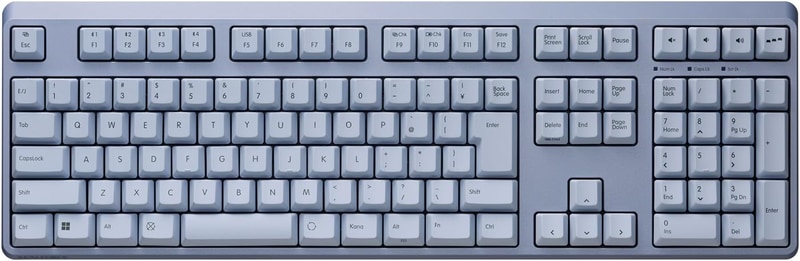 REALFORCE R4 キーボード ハイブリッド フル 45g 日本語配列 メタリックブルー R4HA81