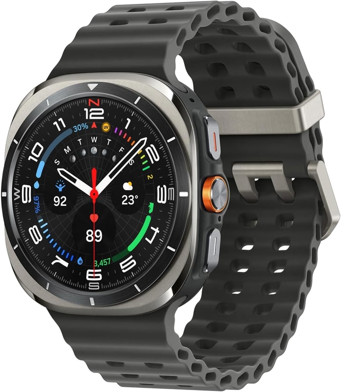 「Galaxy Watch Ultra 2025」（チタニウム シルバー）