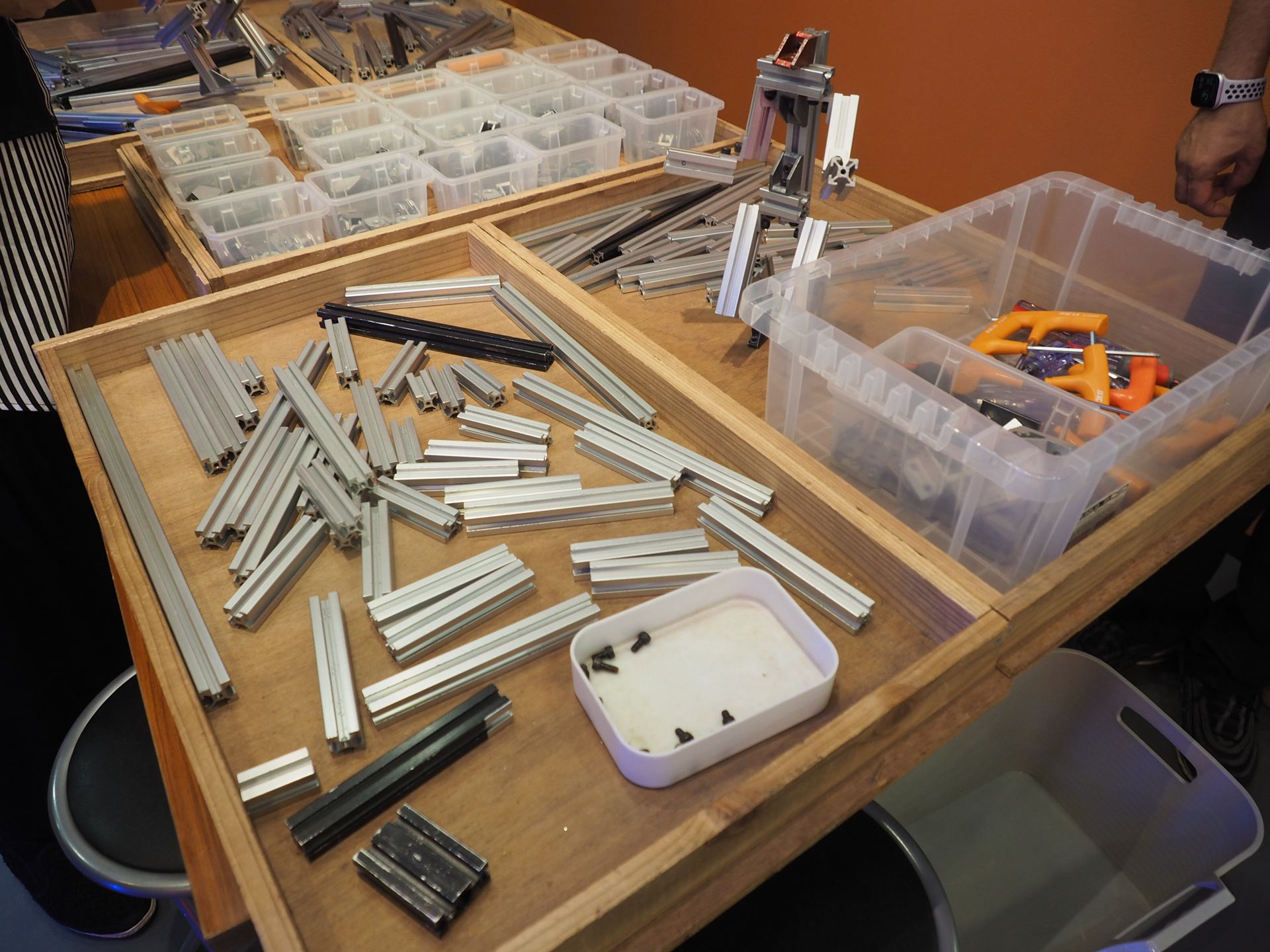 4つめのアトラクション「ROBOT Building」のスペース