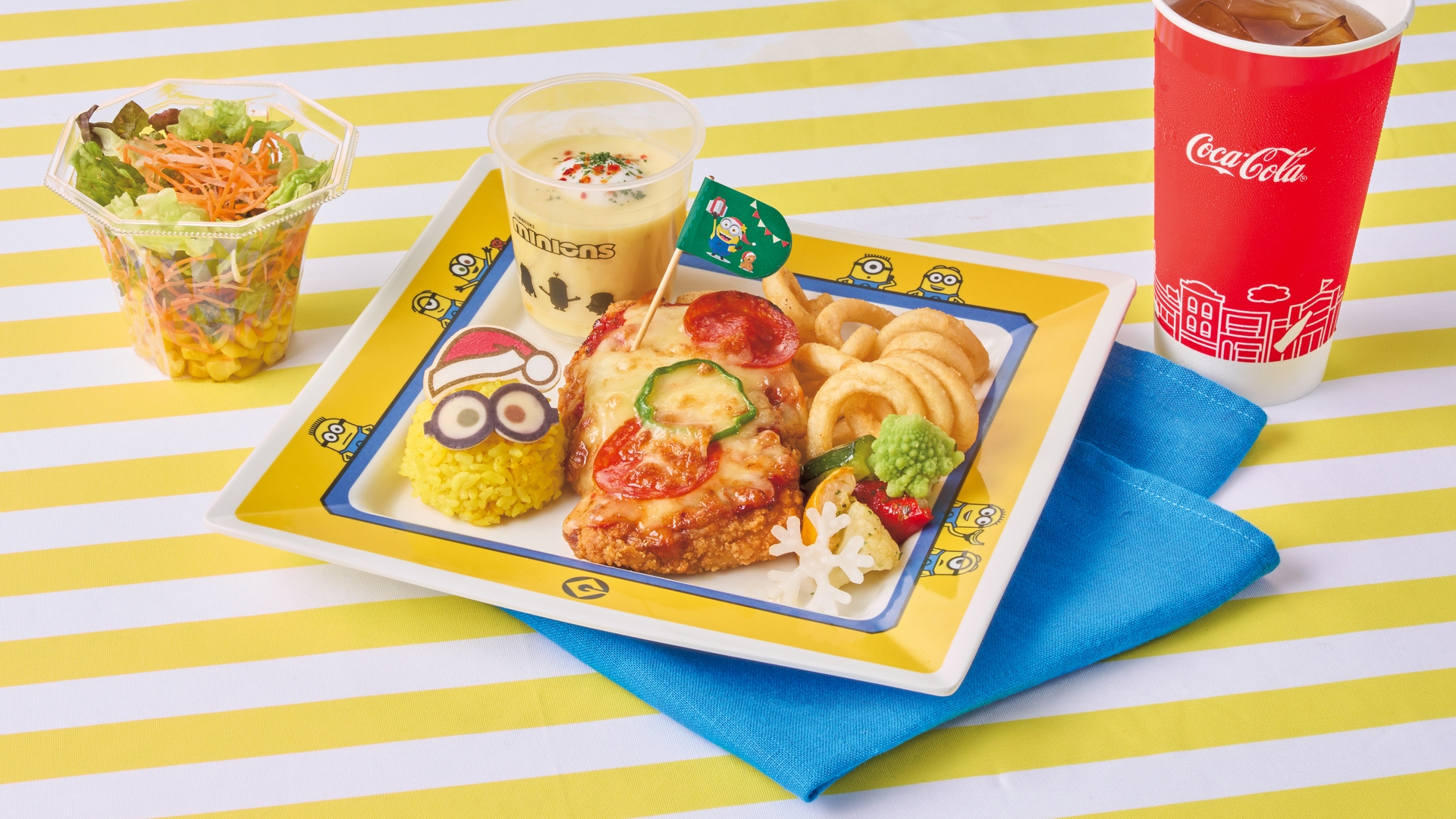 「ボブのホリデーピザチキンプレート」（11月9日発売）