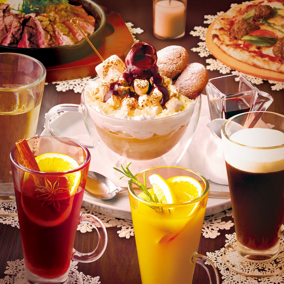 「夜のテラスで楽しめるアルコールやドリンク」（11月9日発売）
