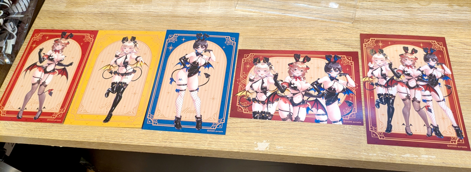 「イラストカードセット（825円）」