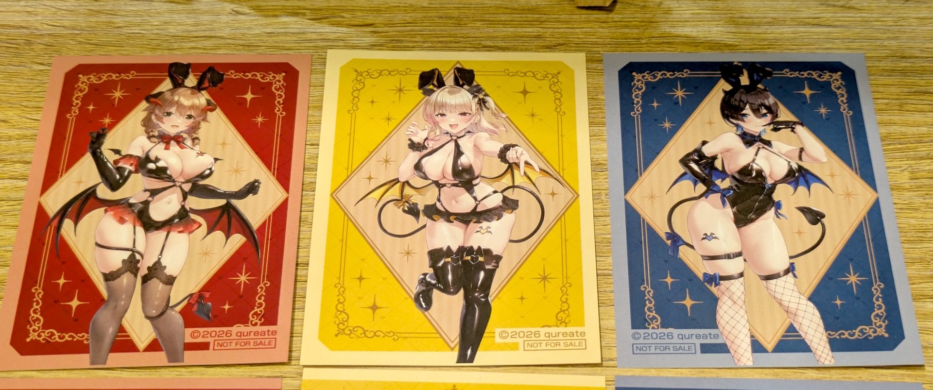 こちらは1,000円購入ごとにランダムで1枚もらえる「特典ミニカード」