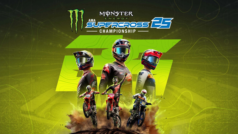 「Monster Energy Supercross 25 - The Official Video Game」（PS5） 配信日：10月27日〜
