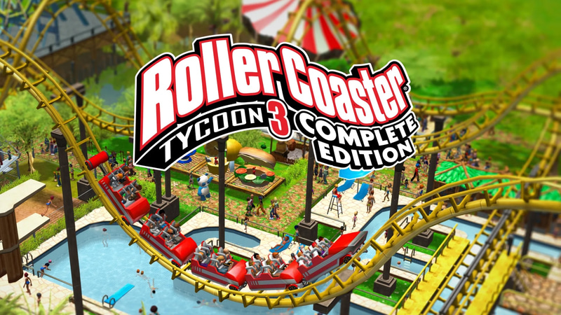 「RollerCoaster Tycoon 3: Complete Edition」（PS5/PS4）