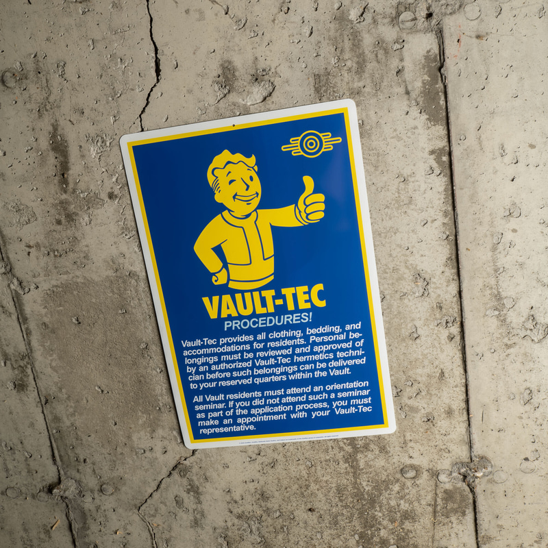 Fallout プロシージャメタルサイン 5,940円