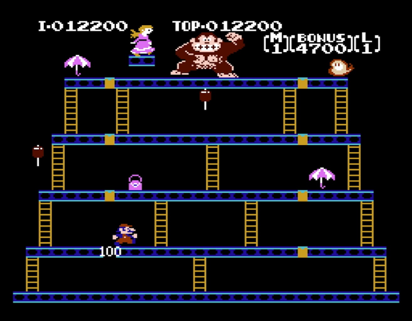 マリオは「ドンキーコング」のプレイヤーキャラとして誕生した（1983年7月15日 ファミリーコンピュータ）(C) Nintendo.