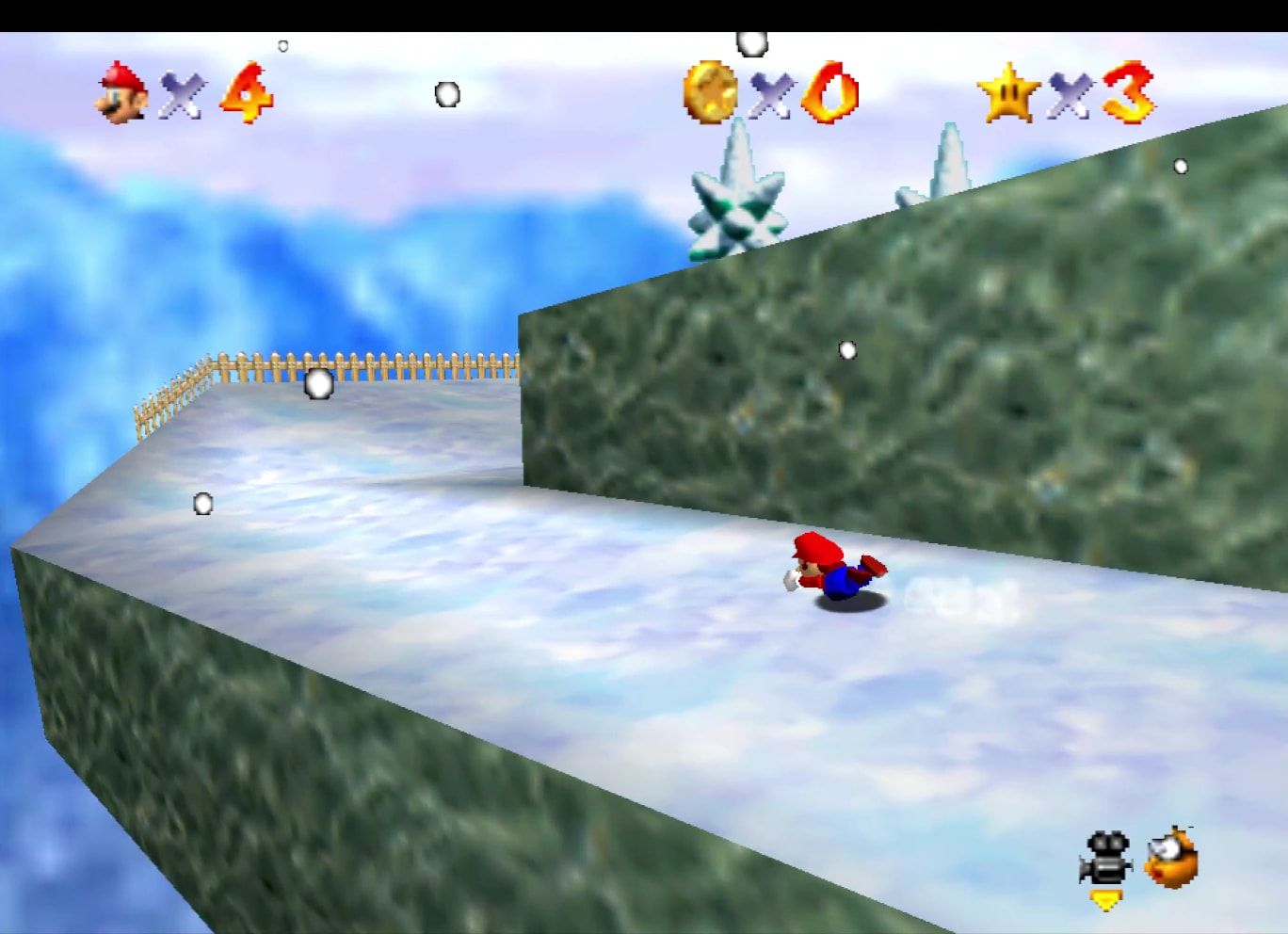スーパーマリオシリーズ初の3Dアクションゲーム（1996年6月23日 NINTENDO 64）(C) Nintendo.